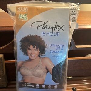 Platex- Black - Women’s - Bra